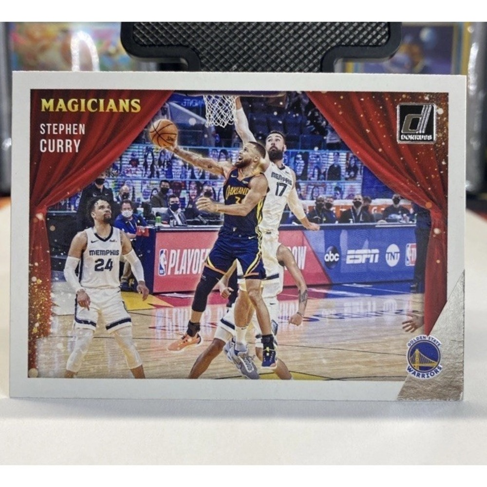 2021-22 PANINI‎ DONRUSS BASKETBALL MAGICIANS #9 STEPHEN CURRY WARRIORS NM/M